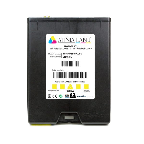 Yellow Afinia L901 PLUS Ink Cartridges