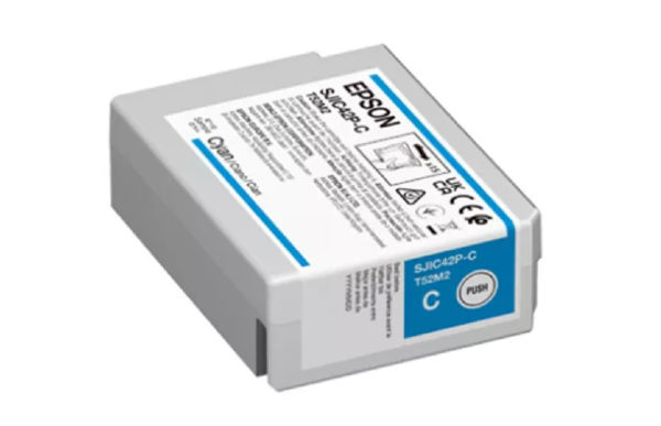 Cyan Epson C4000 Ink Cartridge