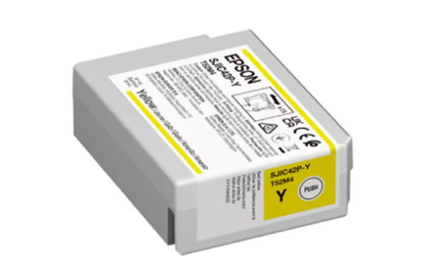 Yellow Epson C4000 Ink Cartridge