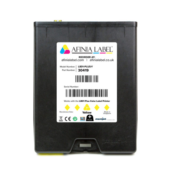 Yellow Afinia L801 PLUS Ink Cartridges