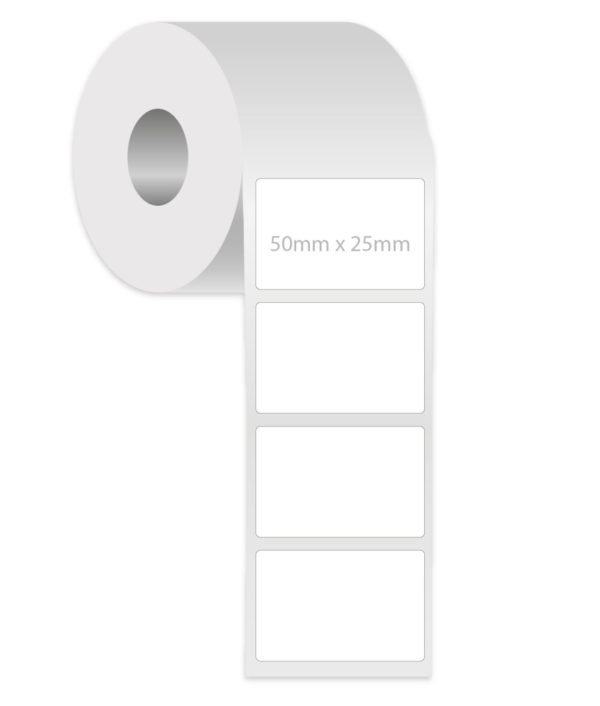 Rectangle Labels 50x25mm